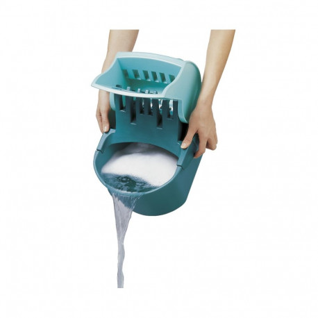 Cleaning Tool - Leifheit 55080 Can/Pail with Blue Handle