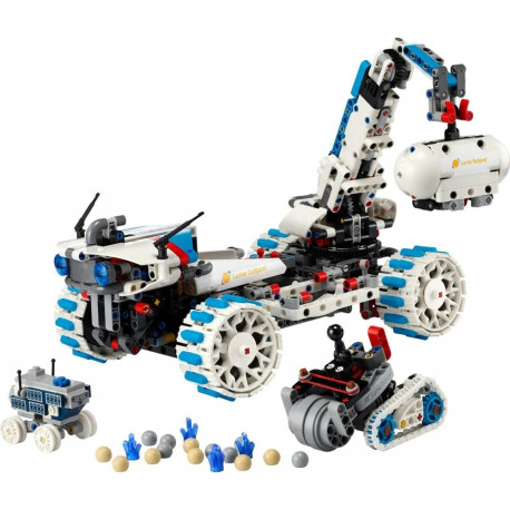 Construction Set - LEGO TECHNIC 42211 Lunar Outpost Moon Rover 1082 Pieces