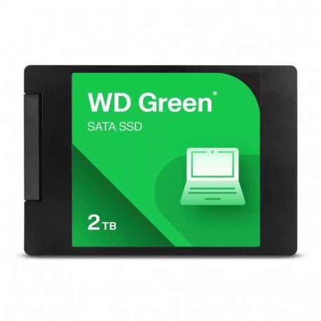SSD - WD Green 2TB SATA III 545 MB/s 2.5" 100.5x69.9x7 mm 32.7 g