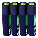 Battery - Trust 25671 Rechargeable AAA 500mAh 800 Cycles 4 pcs. Battery - Trust 25671 Rechargeable AAA 500mAh 800 Cycles 4 pcs.