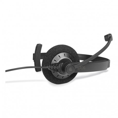 Headset - EPOS IMPACT SC 30 Wired Monaural Noise-Canceling Microphone Black, Silver