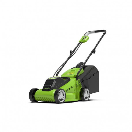 Lawn Mower - Greenworks GD24LM33K4 33 cm Brushless Motor 4Ah Battery 30L Collector