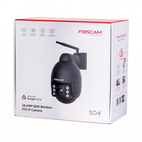 Security Camera - Foscam SD4-WB 2304x1536 IP66 Outdoor Night Vision 4x Zoom