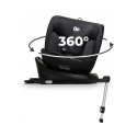 Car Seat - KinderKraft I-360 0-36 kg ISOFIX/Seat Belt Swivel Base Black