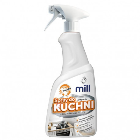 Kitchen Cleaning Spray - Mill 555 ml Degreaser & Stain Remover