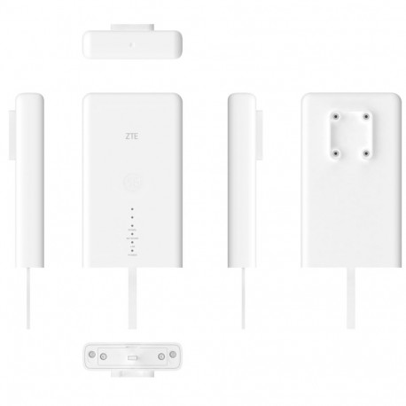 Router - ZTE MC889 5G LTE Wi-Fi 6 Dual Ethernet Ports Indoor/Outdoor