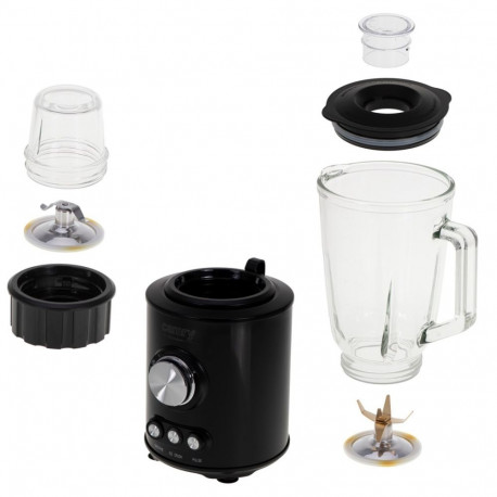 Blender - Adler CR 4088 Black 800 W 6-Blade 1.5 L