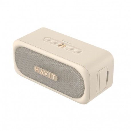 Speaker - Havit SK905BT Bluetooth 5.3 TWS IPX7 2000mAh Beige