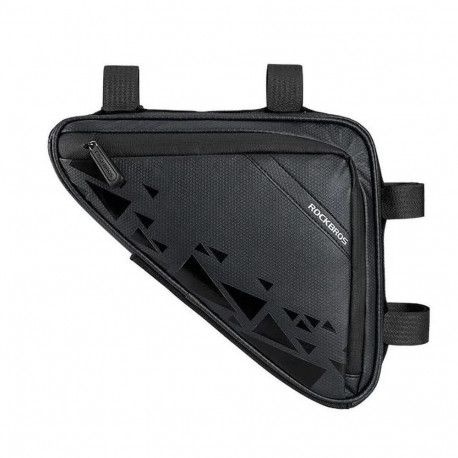 Bicycle Bag - Rockbros B39-2 Waterproof Frame Bag 1.5L Black