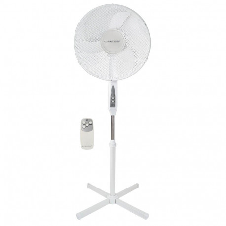 Household Fan - Esperanza EHF007WW 3-Speed Oscillating 45W Adjustable White