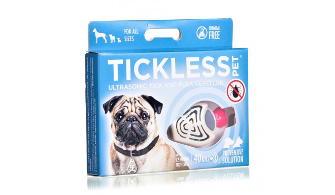 Pet Repellent - Tickless Pet Ultrasonic Tick Repeller Up to 200g 1.5m Range