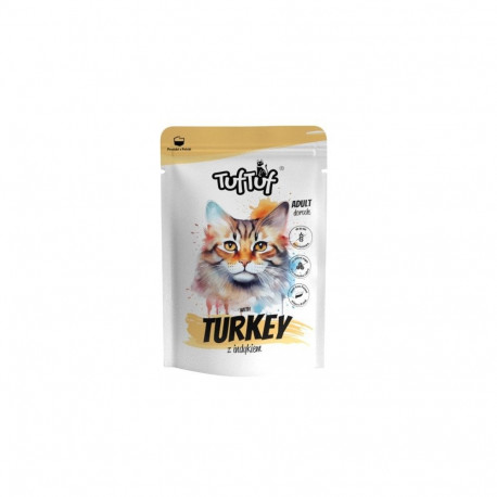 Cat Food - TUF TUF Turkey Wet Cat Food 300g Grain-Free Gluten-Free