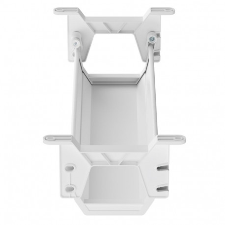 Cable Organizer - Maclean MC-106 Max Load 5kg Under-Desk ABS White