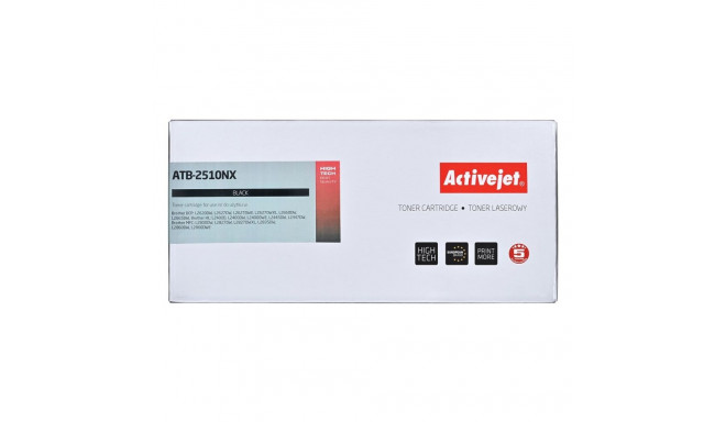 Toner Cartridge - Activejet ATB-2510NX Replacement TN2510XL 3000 Pages Black