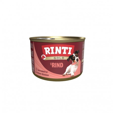 Dog Food - RINTI Gold Beef Wet Dog Food 185g