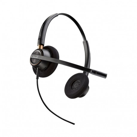Headset - Poly EncorePro 520 Binaural USB Headset with Boom Mic, 74g
