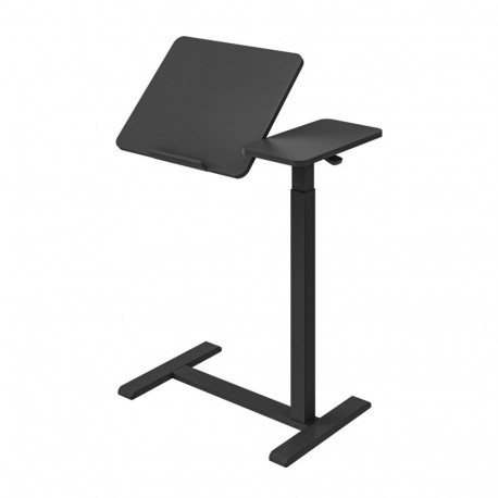 Mobile Desk - Maclean MC-120 B Height Adjustable 76-109cm Max 30kg Black