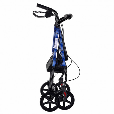 Rehabilitation Walker - CH100AM Aluminium 4-Wheel 136kg Capacity Adjustable Height
