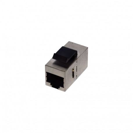 Network Connector - Alantec WTM18 RJ45 Female Connector Steel Grey