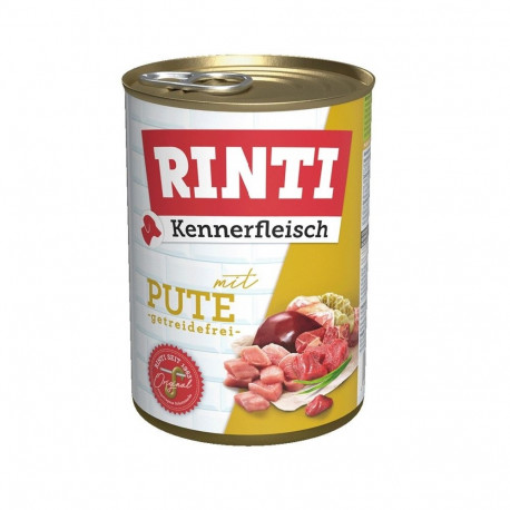 Dog Food - RINTI Kennerfleisch Turkey Wet Food 400g 11% Protein 8% Fat
