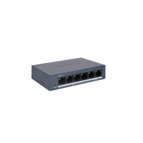 Networking Switch - HIKVISION DS-XS0106-P 4 PoE Ports 45W Budget 1.2 Gbit/s