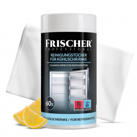 Cleaning Wipes - Frischer Damp Cloths for Fridge Cleaning 60 pcs.