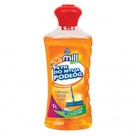 Floor Cleaner - Mill Clean Orange Scented 1L No Residue