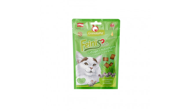 Cat Treat - GRANATAPET FeiniSnack Poultry & Cat Grass 50g Gluten-Free