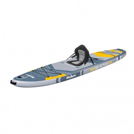 Inflatable SUP Board - REBEL ACTIVE RBA-4501 350cm 170kg Capacity Grey