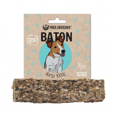 Dog Treat - PAKA ZWIERZAKA Cod Bar 12 cm 89.3% Protein Gluten-Free
