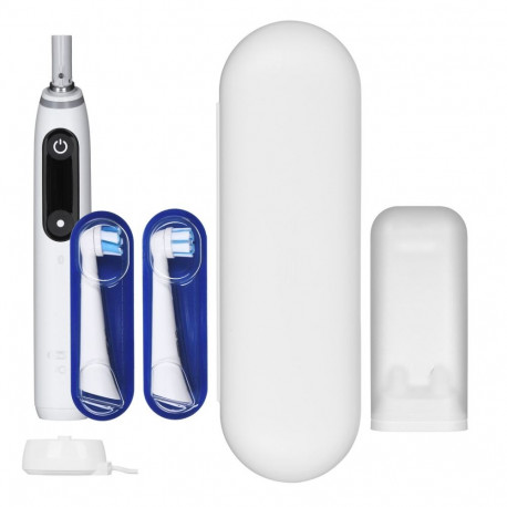 Electric Toothbrush - Oral-B iO Series 6 Round Brush, 5 Modes, Pressure Sensor, White