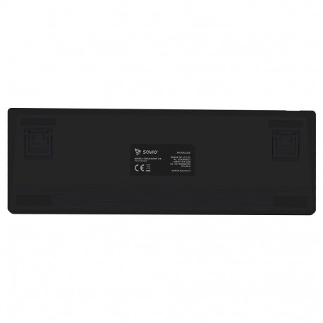 Gaming Keyboard - SAVIO BLACKOUT X2 Mechanical, Outemu Blue, Hot Swap, RGB