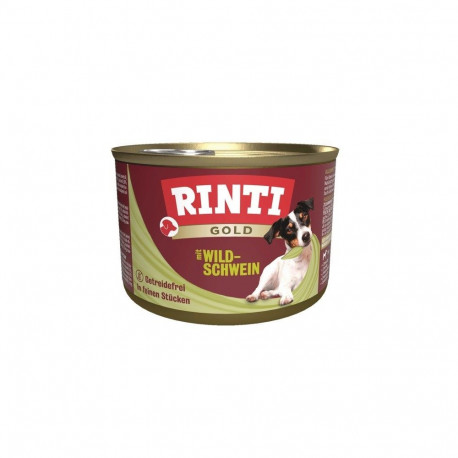 Dog Food - RINTI Gold Wild Boar Wet Food Grain-Free 185g