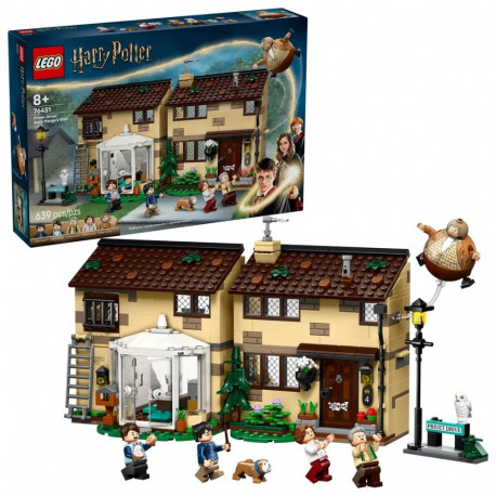 Construction Set - LEGO HARRY POTTER 76451 Privet Drive 639 Pieces 5 Minifigures