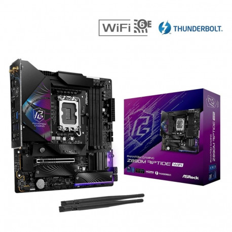 Motherboard - ASRock Z890M Riptide WiFi Intel Core Ultra, 256GB DDR5, Wi-Fi 6E