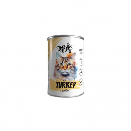 Cat Food - TUF TUF Meal Turkey Flavor Wet Food 400g Grain-Free