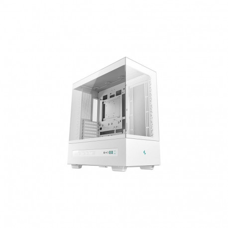 Computer Case - DeepCool CH690 Tower 45cm GPU, 18.2cm CPU Cooler, LCD Display White