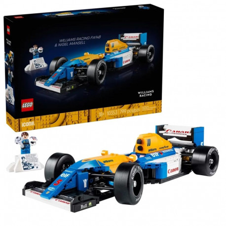 Building Set - LEGO ICONS 10353 Williams Racing FW14B 799 Pieces Minifigure
