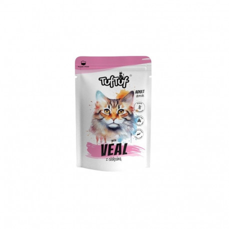Cat Food - TUF TUF Veal Flavor Wet Food 300g Grain-Free Gluten-Free