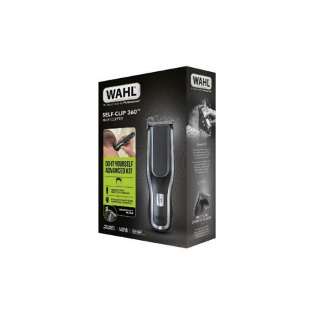 Hair Clipper - Wahl Self-Clip 360 Lithium-Ion 150min Cordless Black/Silver
