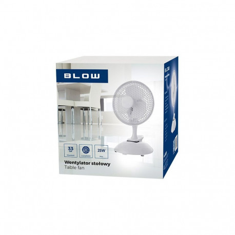 Household Fan - Desk Fan 15cm 2in1 Clip 25W Silent ABS