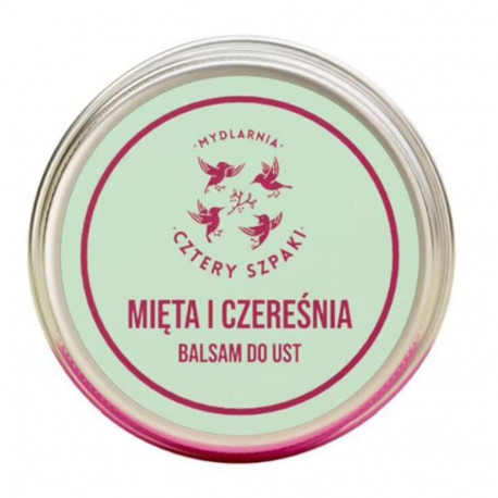 Mydlarnia huulepalsam piparmünt ja kirss 15ml