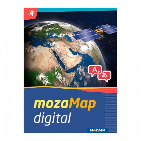 Multilingual Geographical Digital Atlas - Secondary School. 1year, 1device. 288 maps.
