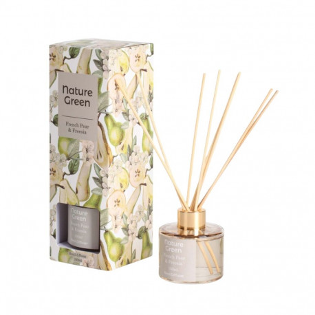 Home freshener NATURE GREEN 100ml, French Pear & Freesia