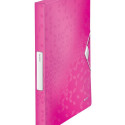 Kummiga karp A4 3cm Leitz WOW PP metallik roosa Kummiga karp A4 3cm Leitz WOW PP metallik roosa
