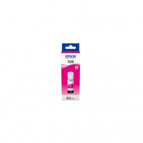 Epson 106 EcoTank (C13T00R340) Ink Refill Bottle, Magenta