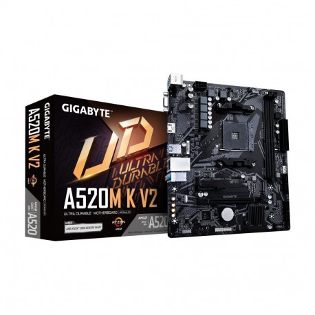 Gigabyte A520M K V2 Motherboard Micro ATX / AMD AM4 / A520 / DDR4