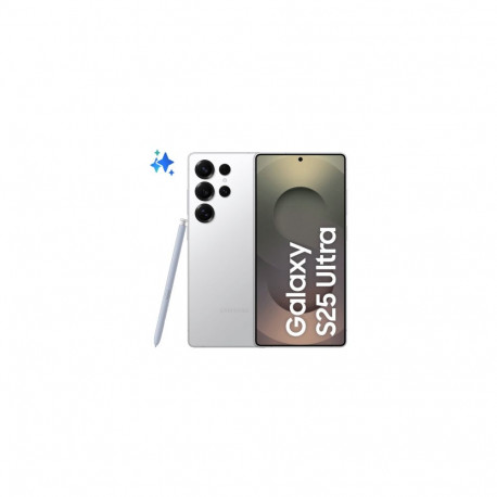 3JG Samsung nutitelefon Galaxy S25 Ultra S938B 256GB, titaanvalge-hõbedane