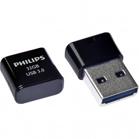 Philips USB 3.0 32GB Pico Edition kesköö must