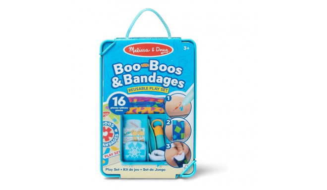 MELISSA & DOUG playset Boo-Boos & Bandages Reusable Play Set